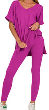 Load image into Gallery viewer, LOUNGEWEAR SET-SHORT SLEEVE