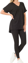 Load image into Gallery viewer, LOUNGEWEAR SET-SHORT SLEEVE