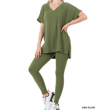 Load image into Gallery viewer, LOUNGEWEAR SET-SHORT SLEEVE