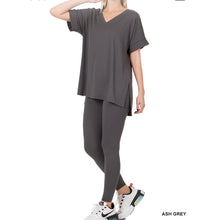 Load image into Gallery viewer, LOUNGEWEAR SET-SHORT SLEEVE