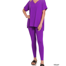 Load image into Gallery viewer, LOUNGEWEAR SET-SHORT SLEEVE