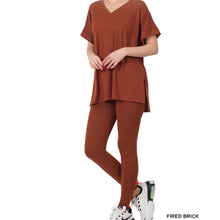 Load image into Gallery viewer, LOUNGEWEAR SET-SHORT SLEEVE
