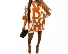 Load image into Gallery viewer, Lettered Shirt Dress
