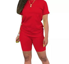 Load image into Gallery viewer, 2 piece Summer Short Set
