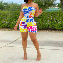 Load image into Gallery viewer, MultiColor Shorts Summer Jumper
