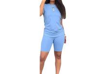 Load image into Gallery viewer, 2 piece Summer Short Set
