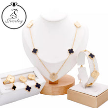 Load image into Gallery viewer, Flower  Stainless Steel 4 Piece Set
